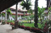 The town of La Orotava in Tenerife. Monasterio Santo Domingo. Click to enlarge the image.
