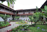 The town of La Orotava in Tenerife. Monasterio Santo Domingo. Click to enlarge the image.