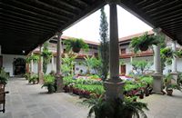 The town of La Orotava in Tenerife. Monasterio Santo Domingo. Click to enlarge the image.