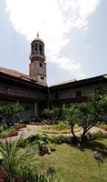 The town of La Orotava in Tenerife. Monasterio Santo Domingo. Click to enlarge the image.