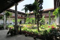 The town of La Orotava in Tenerife. Monasterio Santo Domingo. Click to enlarge the image.
