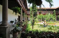 The town of La Orotava in Tenerife. Monasterio Santo Domingo. Click to enlarge the image.
