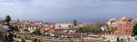 The town of La Orotava in Tenerife. Panorama. Click to enlarge the image.
