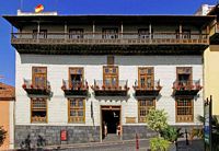 The town of La Orotava in Tenerife. Casa Mendez. Click to enlarge the image.