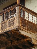 The town of La Orotava in Tenerife. Casa fonseca, balcony. Click to enlarge the image.