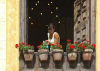 The town of La Orotava in Tenerife. Casa Ponte Fonte. Click to enlarge the image.