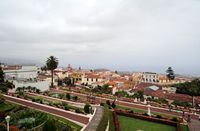 The town of La Orotava in Tenerife. Victoria Gardens. Click to enlarge the image.
