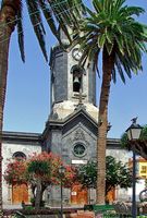 The town of Puerto de la Cruz in Tenerife. Church of the Peña de Francia. Click to enlarge the image.