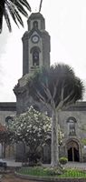 The town of Puerto de la Cruz in Tenerife. Iglesia de la Peña de Francia. Click to enlarge the image.