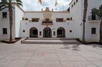 The town of Puerto del Rosario in Fuerteventura. City Hall. Click to enlarge the image.