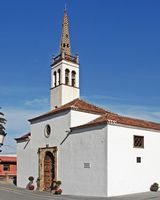 The town of Los Realejos in Tenerife. Apostle Church St. James. Click to enlarge the image.