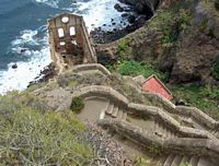 The town of Los Realejos in Tenerife. water lift of the Gordejuela. Click to enlarge the image.