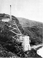 The town of Los Realejos in Tenerife. water lift of the Gordejuela. Click to enlarge the image.