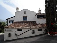 The town of Los Realejos in Tenerife. El Monasterio. Click to enlarge the image.