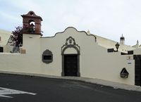 The town of San Bartolomé in Lanzarote. La Casa Perdomo. Click to enlarge the image.