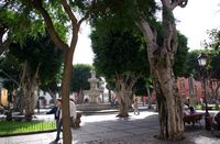 The town of San Cristóbal de la Laguna in Tenerife. Plaza del Adelantado. Click to enlarge the image.