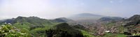 The town of San Cristóbal de la Laguna in Tenerife. Panorama. Click to enlarge the image.