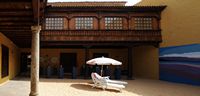 The town of San Cristóbal de la Laguna in Tenerife. Modern Art. Click to enlarge the image.