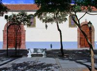 The town of San Cristóbal de la Laguna in Tenerife. Convento de Santa Catalina. Click to enlarge the image.