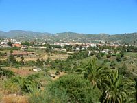 The town of Santa Brígida in Gran Canaria. Click to enlarge the image.