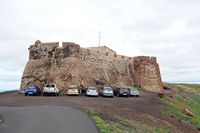 Castle St. Barbara in Teguise in Lanzarote. The pregnant. Click to enlarge the image.
