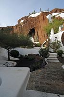 La ville de Teguise à Lanzarote. La maison d'Omar Sharif à Nazaret. Cliquer pour agrandir l'image.