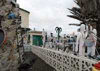 La ville de Teguise à Lanzarote. La maison-musée Mara Mao. Cliquer pour agrandir l'image.