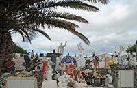 La ville de Teguise à Lanzarote. La maison-musée Mara Mao. Cliquer pour agrandir l'image.
