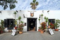 La ville de Teguise à Lanzarote. Le Palacio del Marqués. Cliquer pour agrandir l'image.