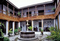 The town of Teror in Gran Canaria. Click to enlarge the image.
