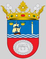 The town of Tías in Lanzarote. Crest of The town of Tías in Lanzarote (author Sancho Panza XXI). Click to enlarge the image.