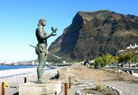 The town of Valle Gran Rey in La Gomera. Click to enlarge the image.