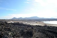 The town of Yaiza in Lanzarote. The salt marshes of Janubio. Click to enlarge the image.