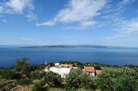 The island of Bra&#x10d; seen since Gornja Brela. Click to enlarge the image in Adobe Stock (new tab).