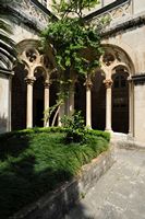 Kloster des Klosters der dominikanischen an Dubrovnik. Klicken, um das Bild in Adobe Stock zu vergrößern (neue Nagelritze).
