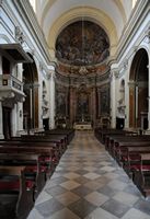 Schiff der Kirche Heilige-Ignatius. Klicken, um das Bild in Adobe Stock zu vergrößern (neue Nagelritze).