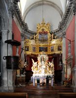 Kirche Sankt Blasius. Klicken, um das Bild in Adobe Stock zu vergrößern (neue Nagelritze).