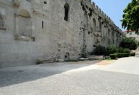 The wall of the north of the Palace of Diocletian to Split. Click to enlarge the image in Adobe Stock (new tab).
