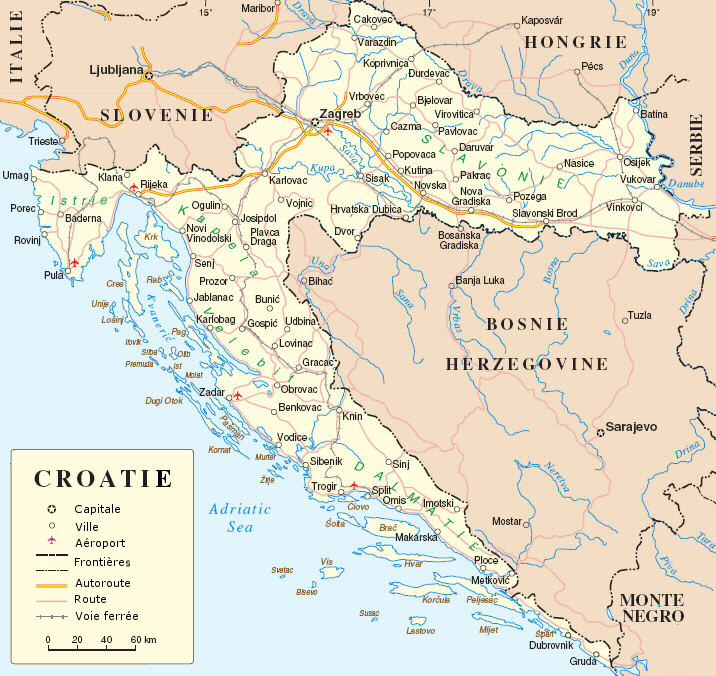 Cliquer sur les zones actives pour atteindre les lieux