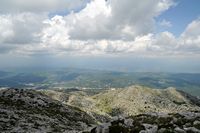 Der Norden des Massivs Biokovo. Klicken, um das Bild zu vergrößern.
