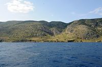 L'île de Brač en Croatie. Cultures sur la côte sud. Cliquer pour agrandir l'image.