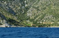 L'île de Brač en Croatie. Cultures sur la côte sud. Cliquer pour agrandir l'image.