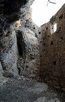 Le jardin botanique du Biokovo en Croatie. Le château du Jardin botanique du Biokovo. Cliquer pour agrandir l'image.