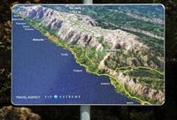 Le parc naturel du Biokovo en Croatie. Plan en relief du Parc Naturel du Biokovo. Cliquer pour agrandir l'image.