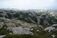 The road going up to the mount Saint George (Sveti Swears). Click to enlarge the image.