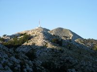 The mounts Saint George and Veliki Troglav (Gambitek author). Click to enlarge the image.