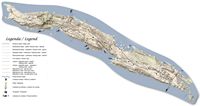 La presqu'île de Pelješac en Croatie. Plan de la presqu'île de Pelješac. Cliquer pour agrandir l'image.