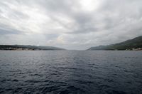 La presqu'île de Pelješac en Croatie. Peljeski kanal. Cliquer pour agrandir l'image.