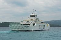 La presqu'île de Pelješac en Croatie. Ferry. Cliquer pour agrandir l'image.