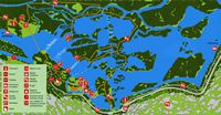 Plan von Skradinski buk. Klicken, um das Bild zu vergrößern.